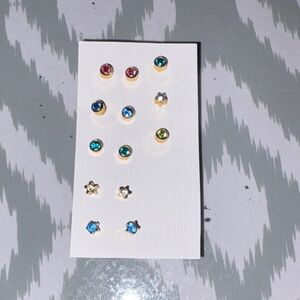Colorful Studex Earring Set